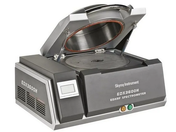 Spektrometr XRF EDX3600H Skyray z otwartą komorą pomiarową