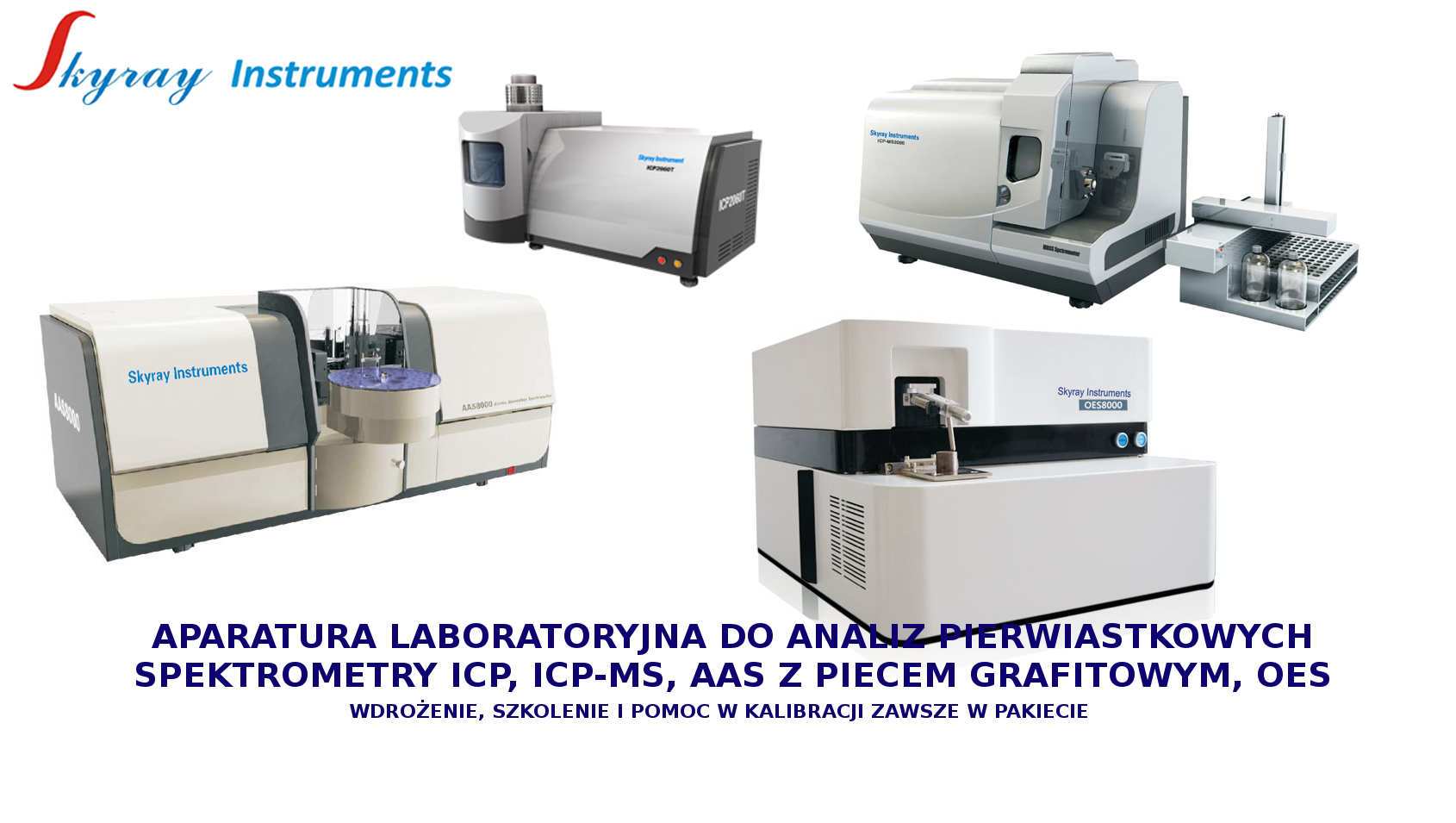 Aparatura laboratoryjna ICP, ICP-MS, AAS, OES